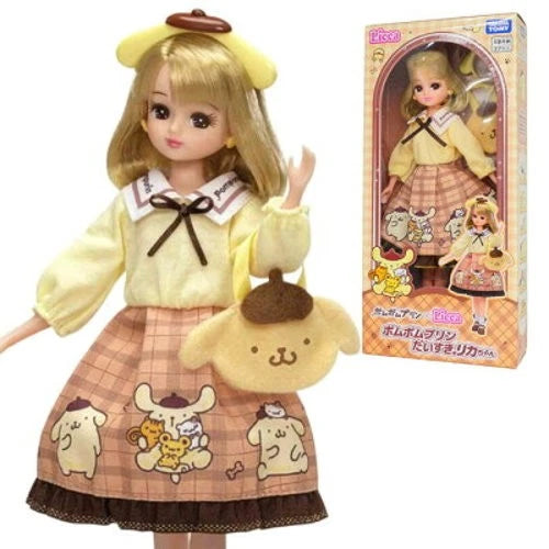 Takara Tomy Licca-chan Pompompurin Daisuki Licca-chan Doll-Takara Tomy-Doll-Mobile Garage HK