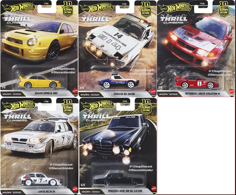 Hot Wheels Car Culture 2026 Thrill Climbers - FPY86-Q26