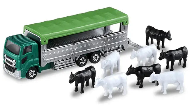 Tomica #139 Cattle Transporter-Takara Tomy-Tomica Common Series Made In Vietnam-Mobile Garage HK