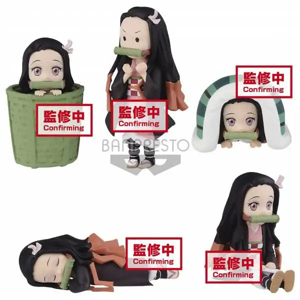 Bandai World Collectable Figure Demon Slayer: Kimetsu no Yaiba Nezuko Kamado Vol.2 complete mini figure of 5