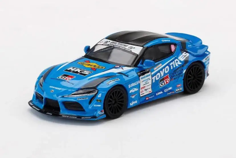 Mini GT Mini GT #307 Chase Japan Exclusive 1:64 Scale Toyota HKS GR Supra (A90) 2020 D1 GP
