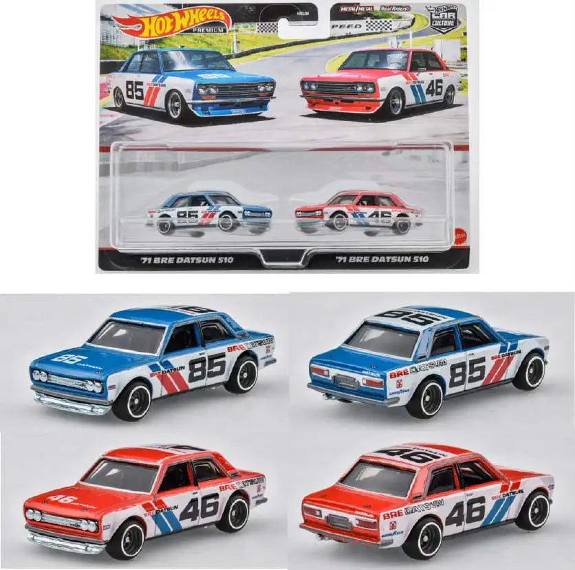 Hot Wheels BRE Datsun 510 2 Pack Set