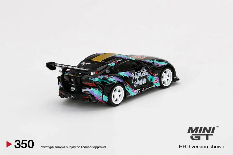 Mini GT 1:64 Scale #350 HKS Toyota GR Supra (A90) 2020 Tokyo Auto Salon Mini GT