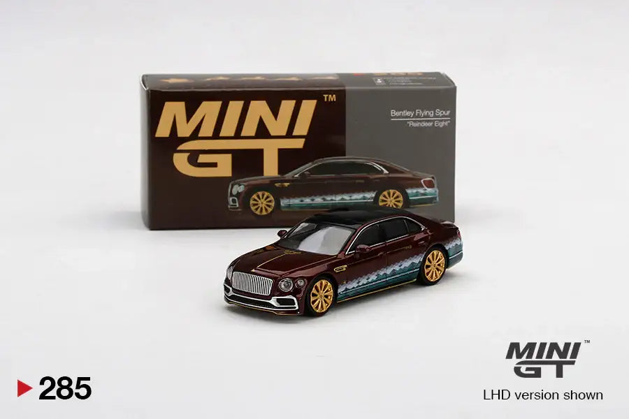 Mini GT Mini GT #285 China Exclusive Bentley Flying Spur Reindeer Eight