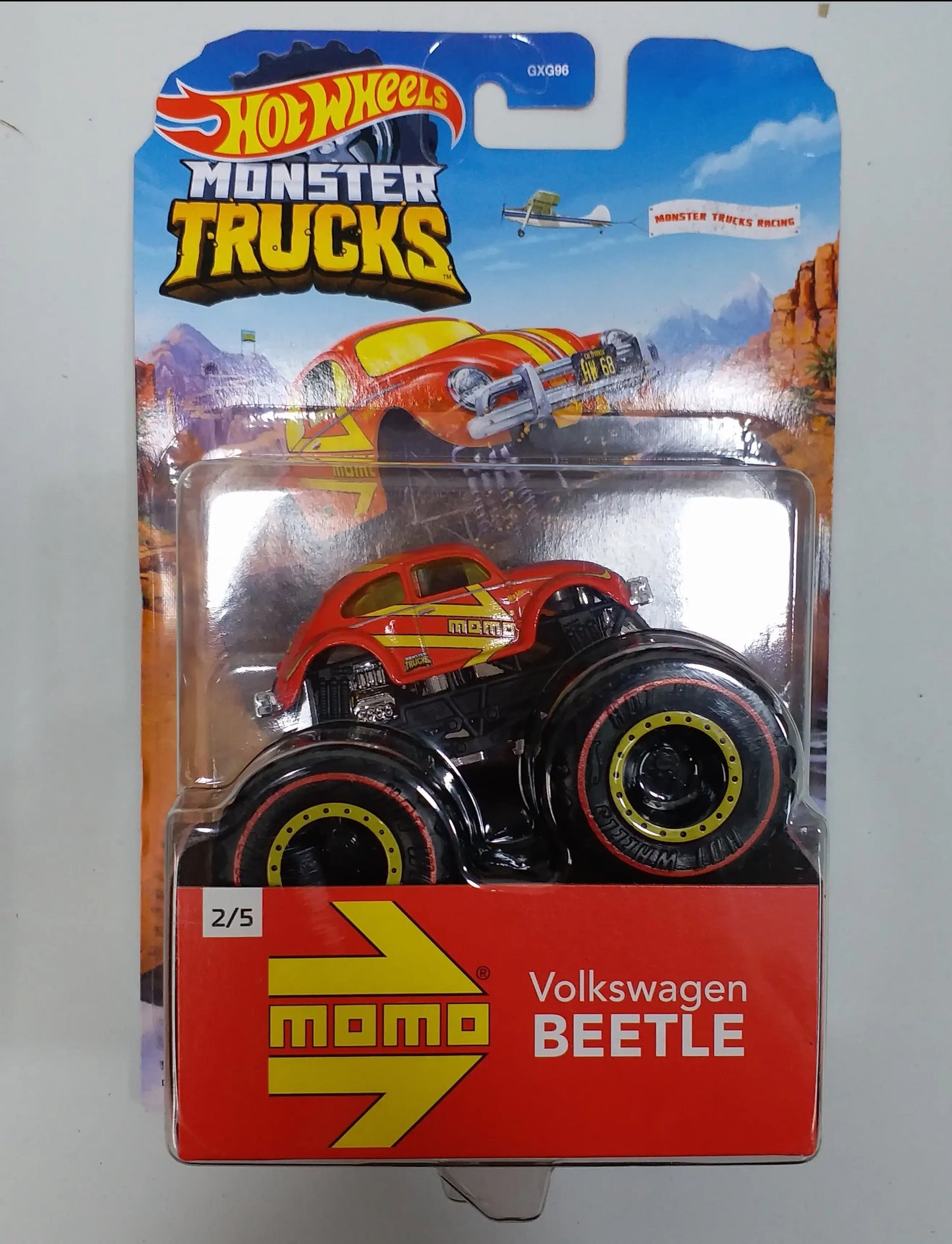 Hot Wheels Monster Trucks 1963 Volkswagen Beetle-MOMO