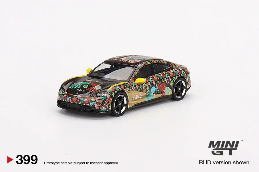 Mini GT Mini GT #399 1/64 Porsche Taycan Turbo S NaRaYa Thailand Exclusive
