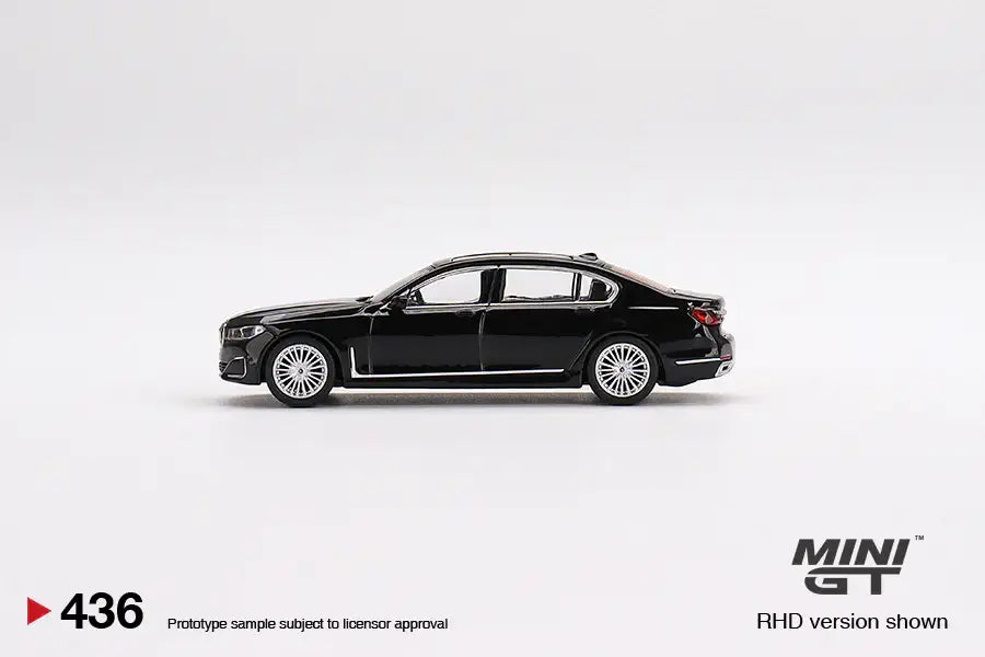 Mini GT #436 BMW 750Li xDrive Black Sapphire Mini GT