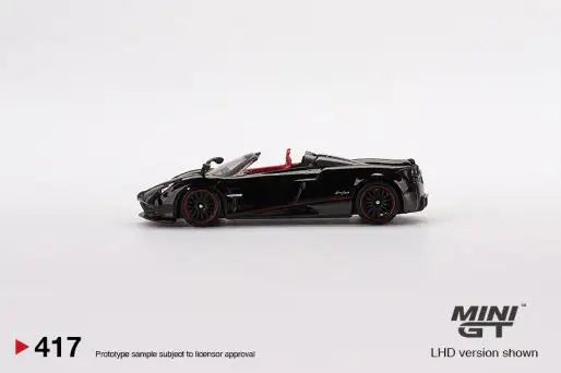 Mini GT Mini GT #417 Pagani Huayra Roadster Black