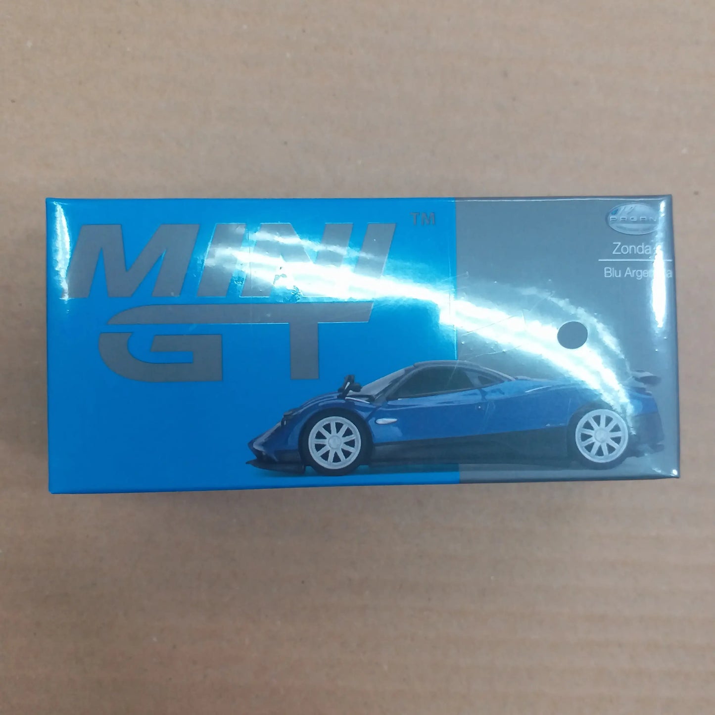 Mini GT Mini GT #408 Pagani Zonda F Blu Argentina