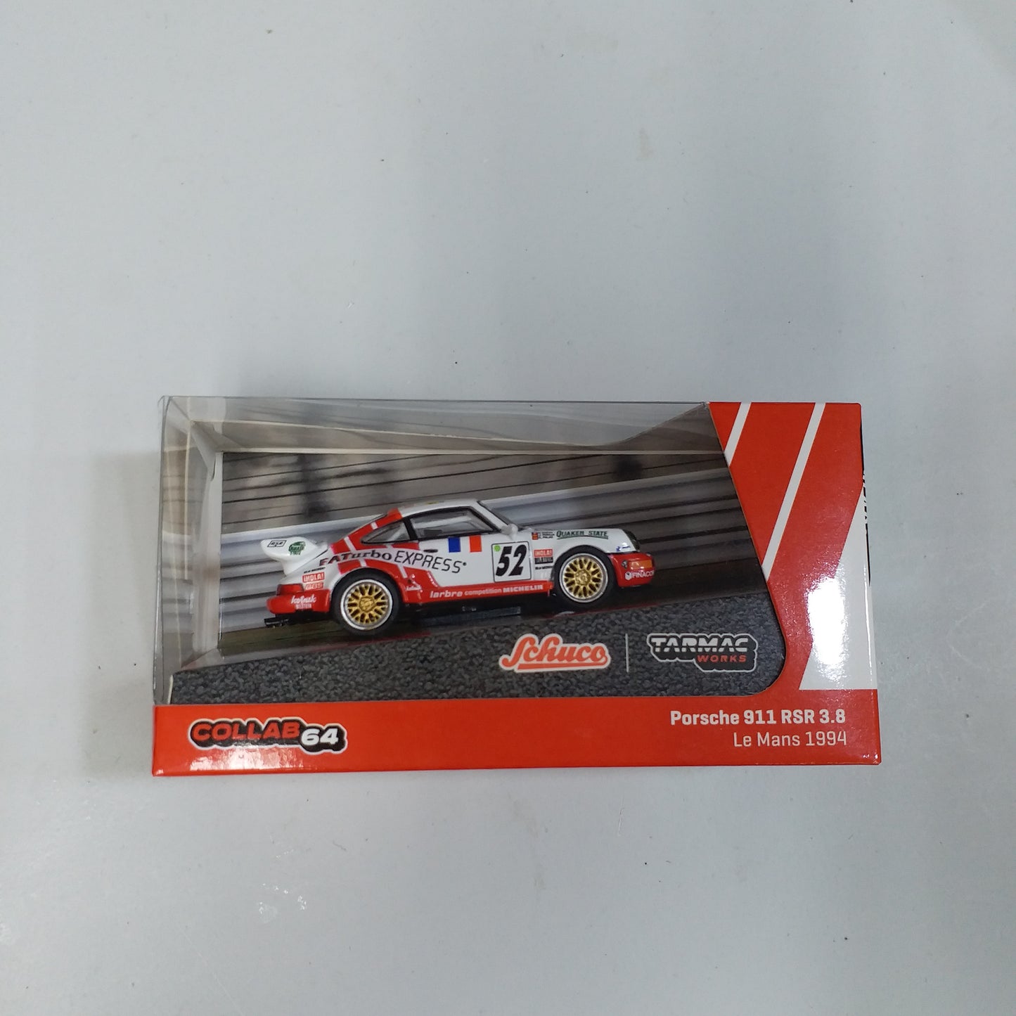 Tarmac Works X Schuco 1:64 Scale Porsche 911 RSR 3.8 Le Mans 1994