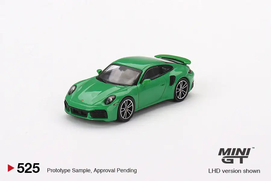 Mini GT Mini GT #525 1/64 Porsche 911 Turbo S Python Green