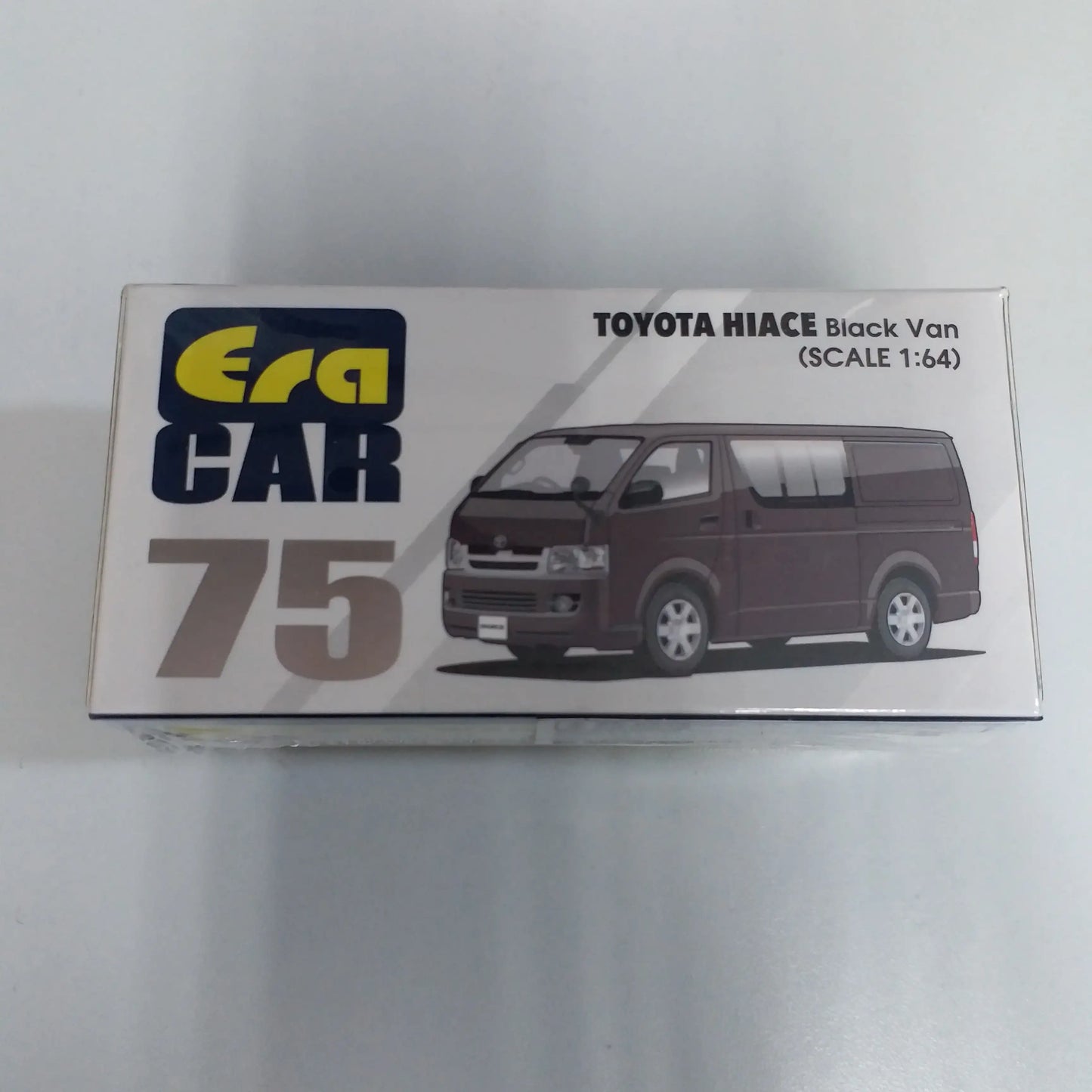 Era Car ERA Car #75 Toyota Hiace Black Van 1:64 Scale
