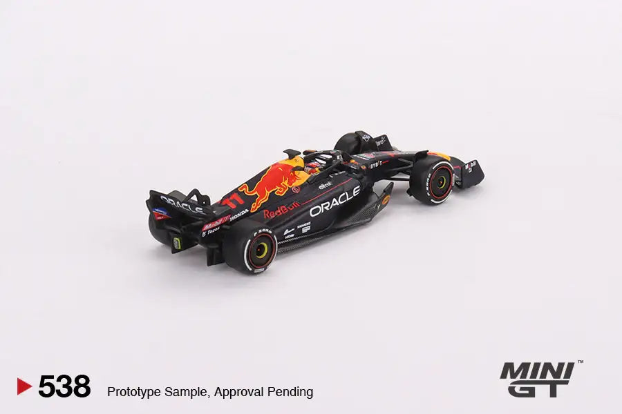 Mini GT MINI GT #538 Oracle Red Bull Racing RB18 #11 Sergio Pérez 2022 Abu Dhabi Grand Prix 3rd Place