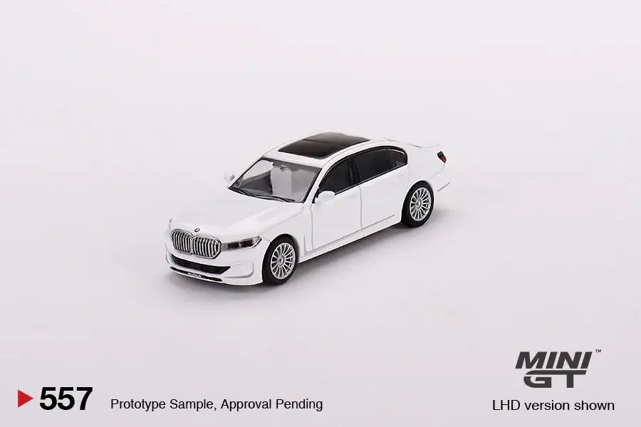 Mini GT Mini GT #557 BMW Alpina B7 xDrive Alpina Alpine White
