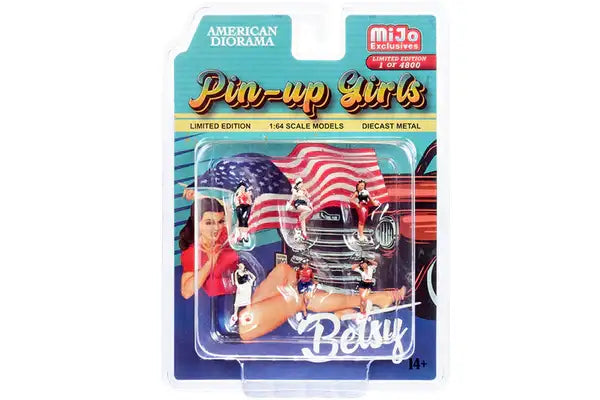 American Diorama 1:64 Figure Set - Pin-up Girls