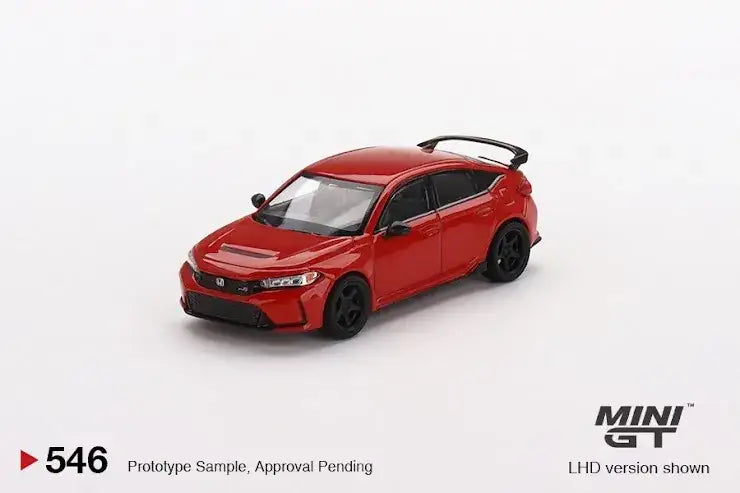 Mini GT Mini GT #546 Honda Civic Type R Rallye Red 2023 W/ Advan GT Wheel