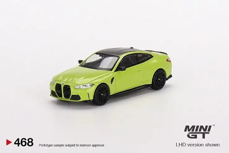Mini GT Mini GT #468 1/64 BMW M4 Competition (G82) San Paulo Yellow