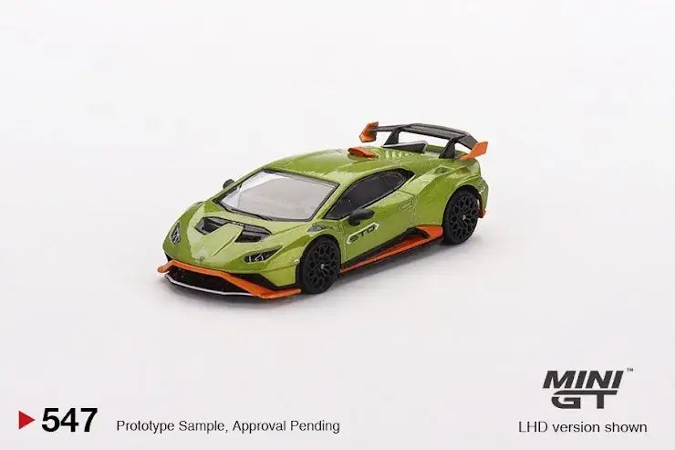 Mini GT Mini GT #547 Lamborghini Huracán STO Verde Citrea