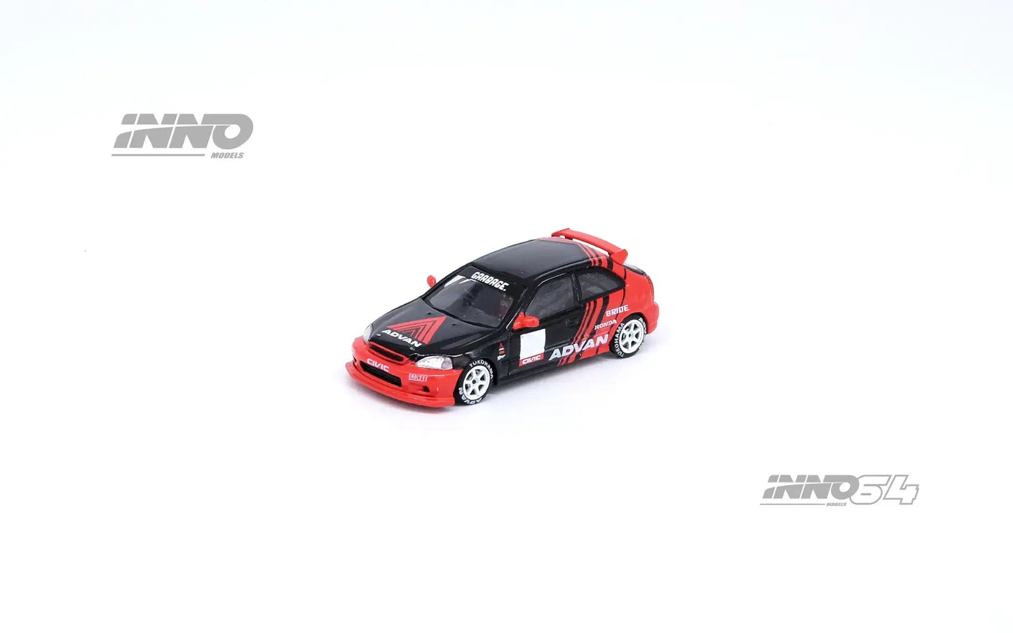 INNO64 1/64 Honda Civic Type-R (EK9) "ADVAN" Livery