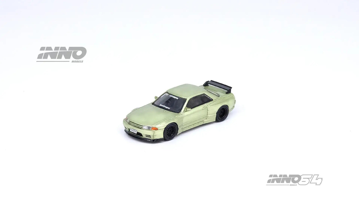 Inno64 1:64 Scale NISSAN SKYLINE GT-R (R32) PANDEM ROCKET BUNNY Millennium Jade