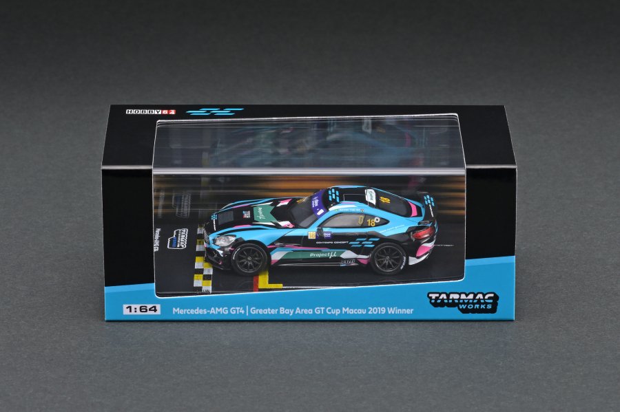 Tarmac Works Mercedes AMG GT4 Greater Bay Area Cup Macau 2019 Winner