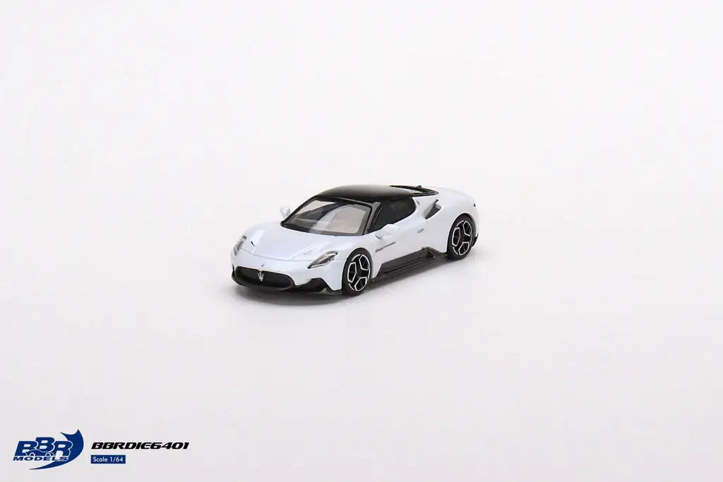 BBR Models 1/64 Maserati MC20 Bianco Audace