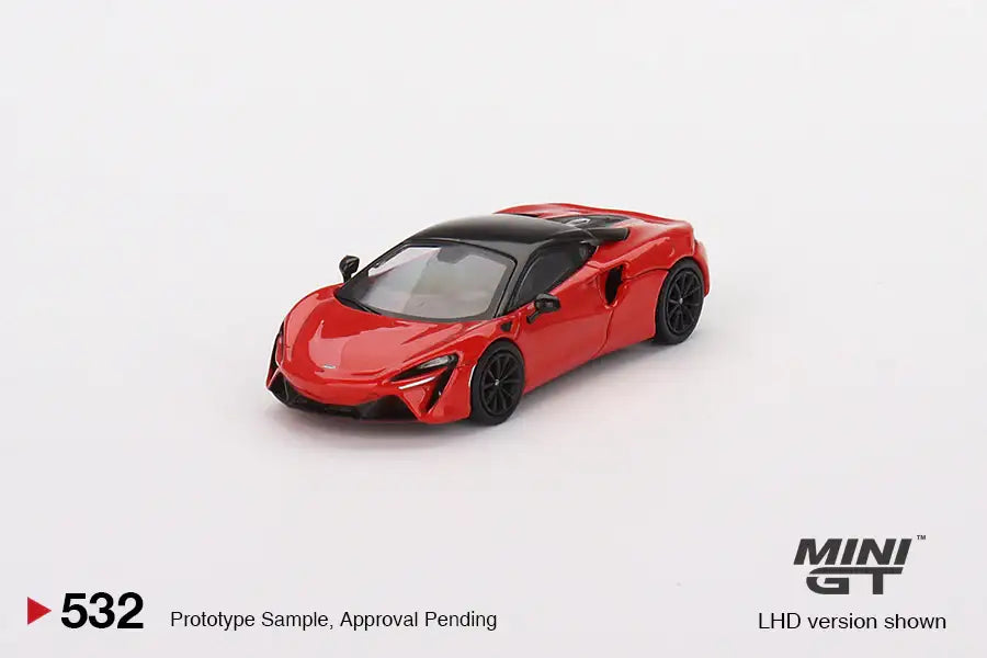Mini GT MINI GT #532 McLaren Artura Vermillion Red 2023