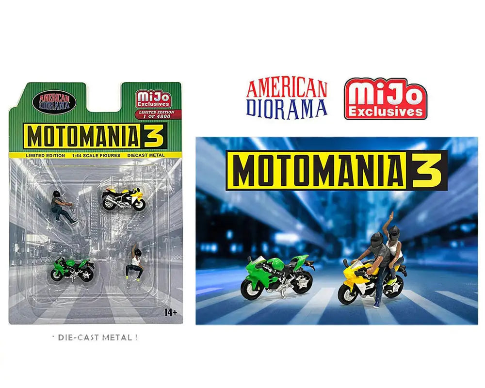 American Diorama 1:64 Figure Set - Motomania 3