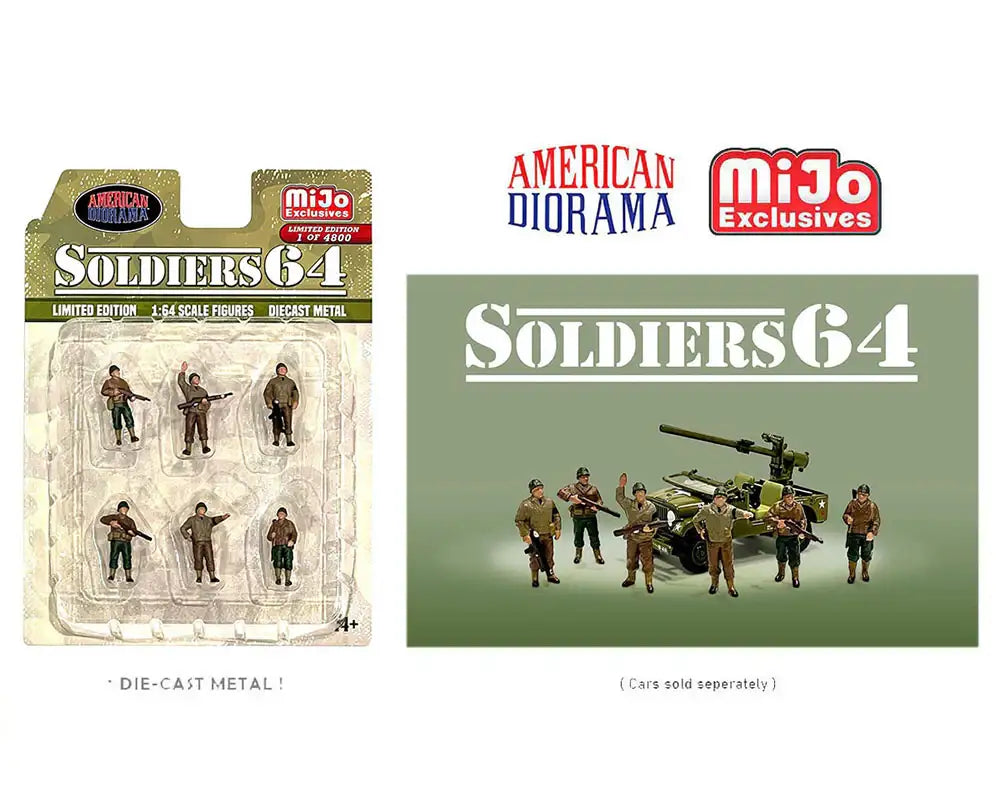 American Diorama 1:64 Figure Set - Soldier64