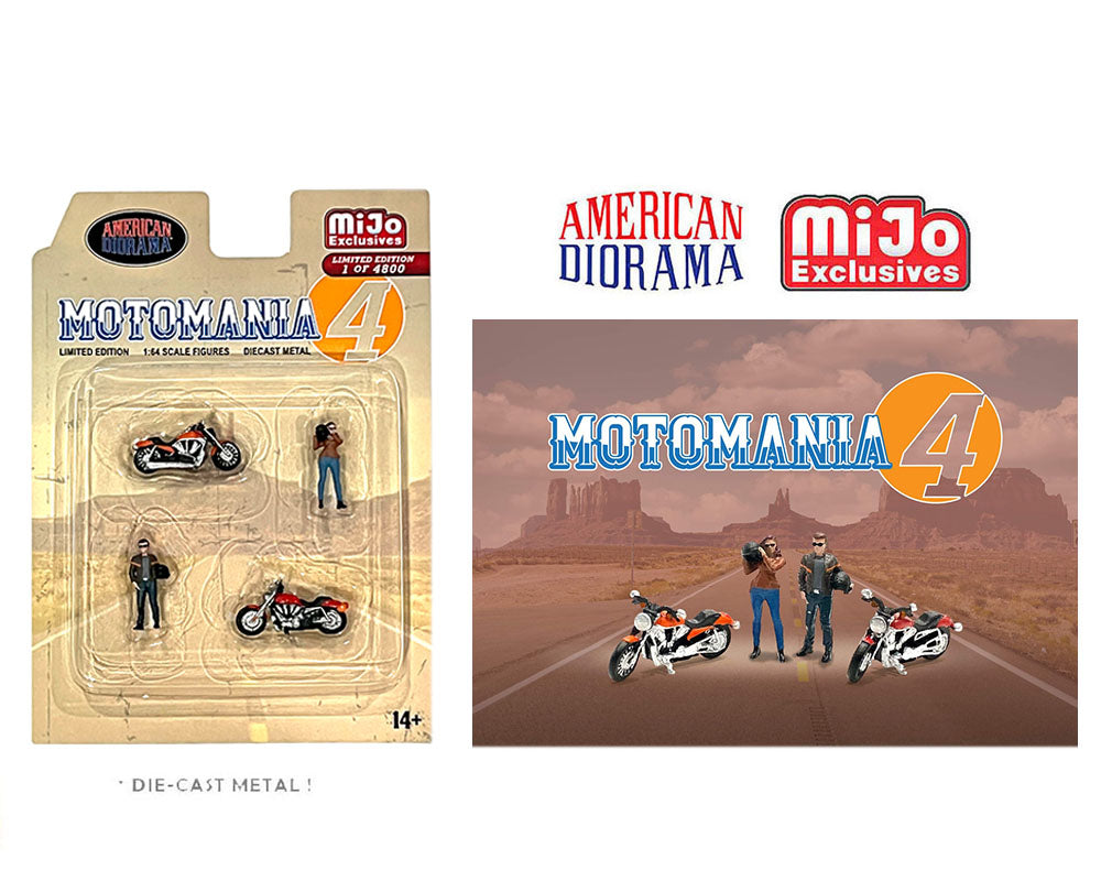 American Diorama 1:64 Figure Set - Motomania 4