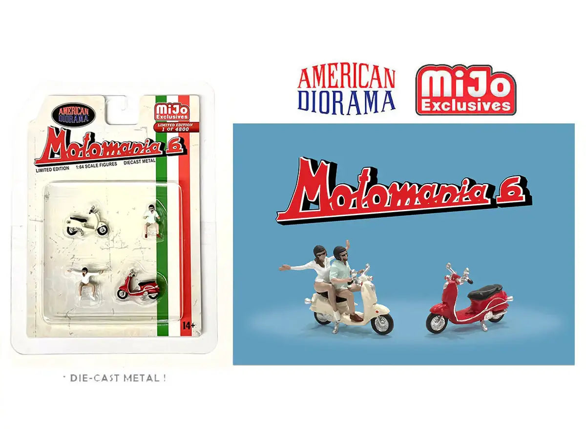 American Diorama 1:64 Figure Set - Motomania 6