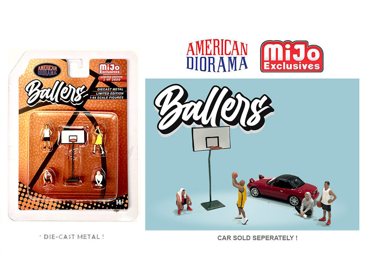 American Diorama 1:64 Figure Set - BALLERS SET