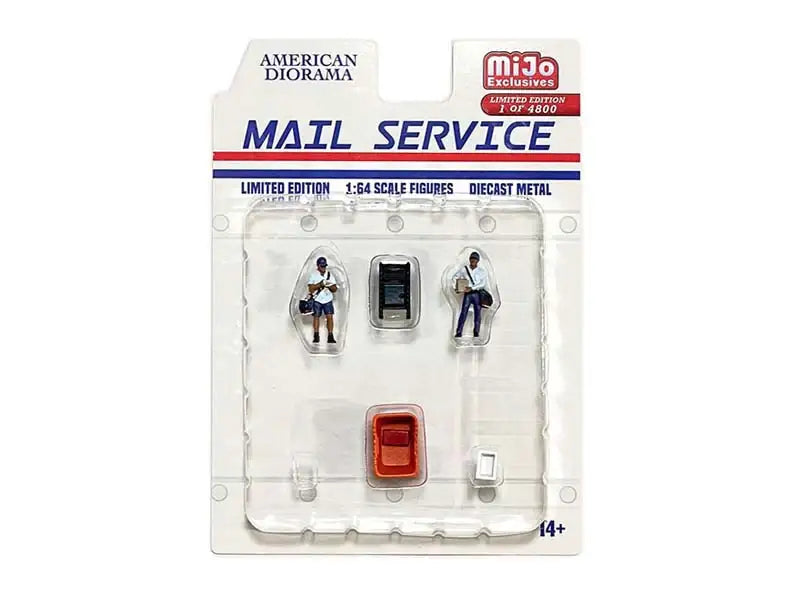 American Diorama 1:64 Figure Set - Mail Service