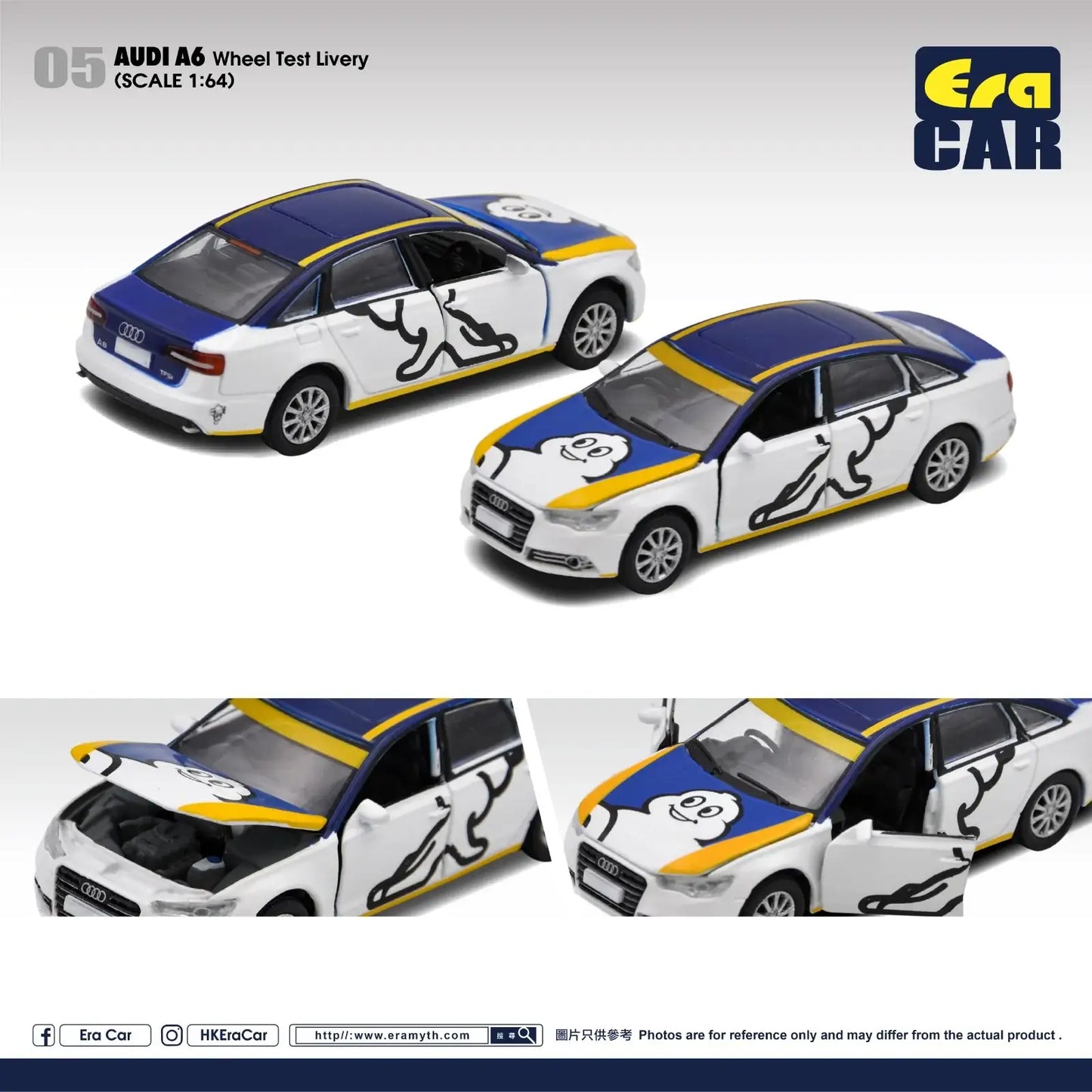 Era Car ERA Car #05 Audi A6 wheel test livery scale 1/64