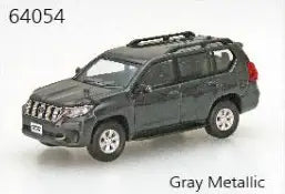 Ebbro 1:64 Scale Toyota LAND CRUISER PRADO Gray Metallic