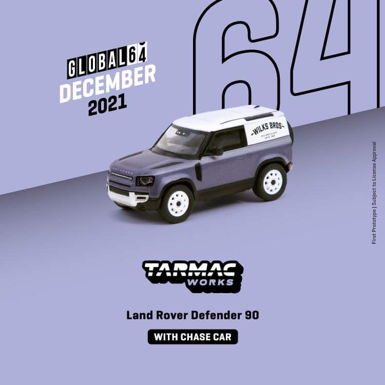 Tarmac Works Land Rover Defender 90 Wilks Bros