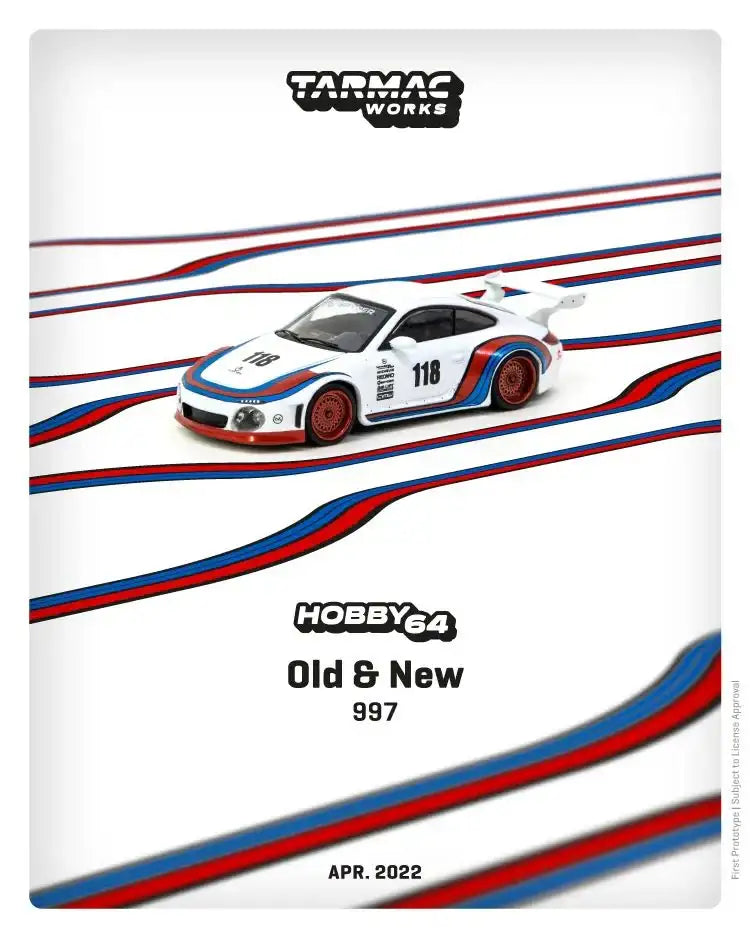 Tarmac Works Porsche 997 White