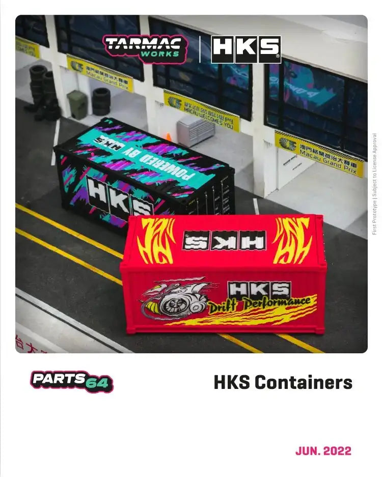 Tarmac Works Container Base set of two HKS