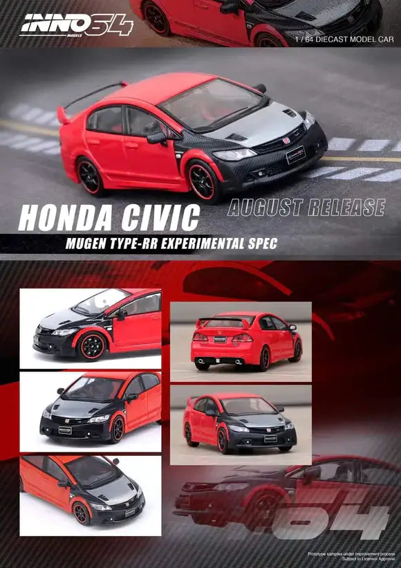 Inno64 Honda CIVIC TypeR FD2 Mugen RR Experimenatl Spec 2008