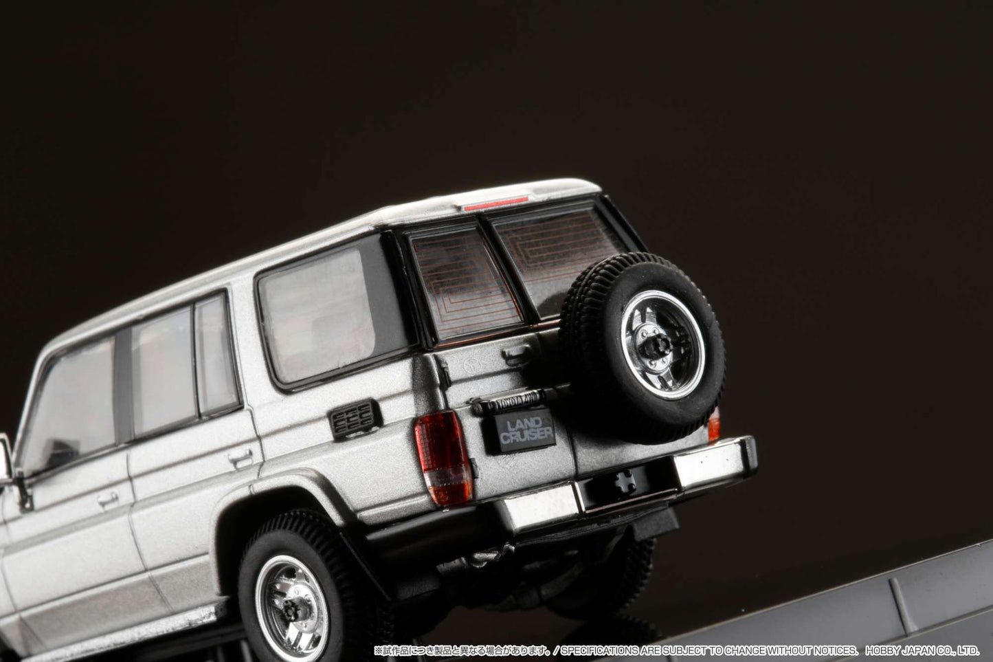 Hobby Japan Toyota LANDCRUISER 70 ZX 4DOOR 1994 BLUISH SILVER METALLIC 1:64 scale