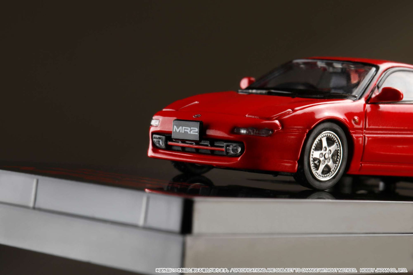 Hobby Japan 1/64 Toyota MR2 (SW20) GT-S Customized Version Red