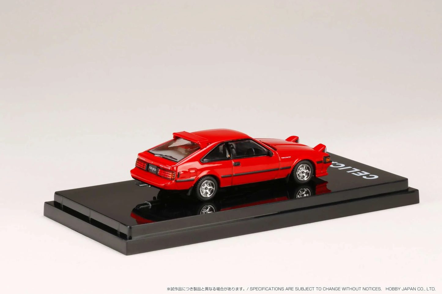 Hobby Japan 1:64 Scale Toyota CELICA XX (A60) 1983 2000GT TWINCAM 24 Customized Version SUPER RED