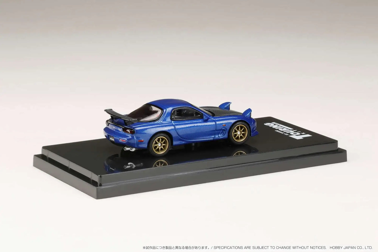 Hobby Japan 1/64 1/64 ɛ̃fini RX-7 FD3S (A Spec.) GT WING Blue