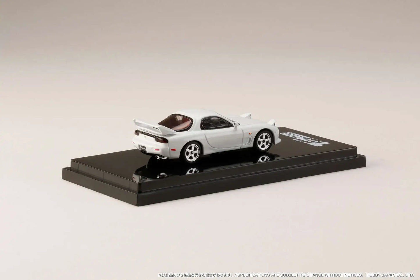 Hobby Japan 1/64 enfini RX-7 FD3S (A-Spec.) White