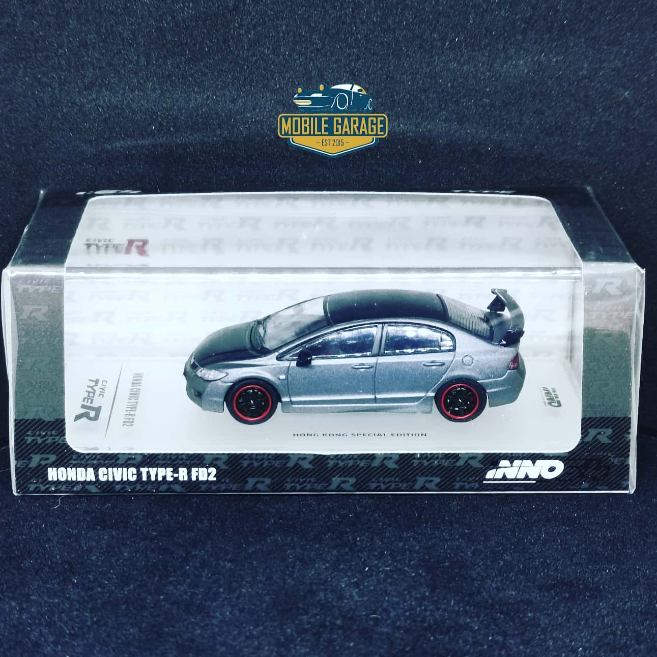 Inno64 Honda Civic Type-R FD2 Hong Kong Matte Grey