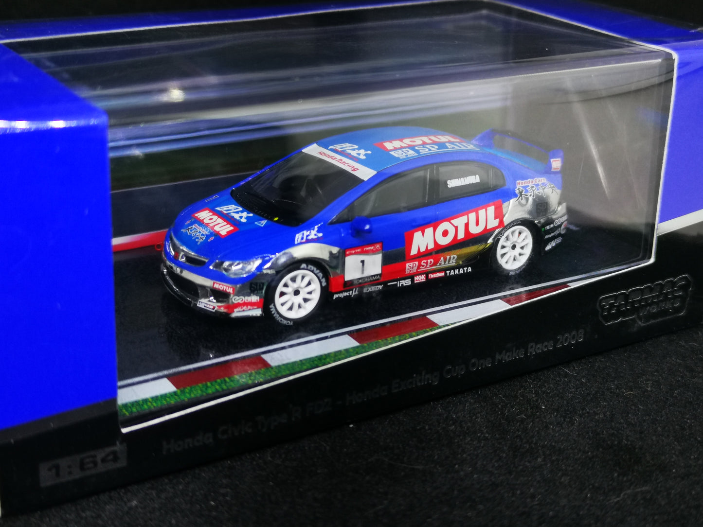 Tarmac Works Honda One Make Race Civic TypeR FD2 Malaysia Exclusive Tarmacworks