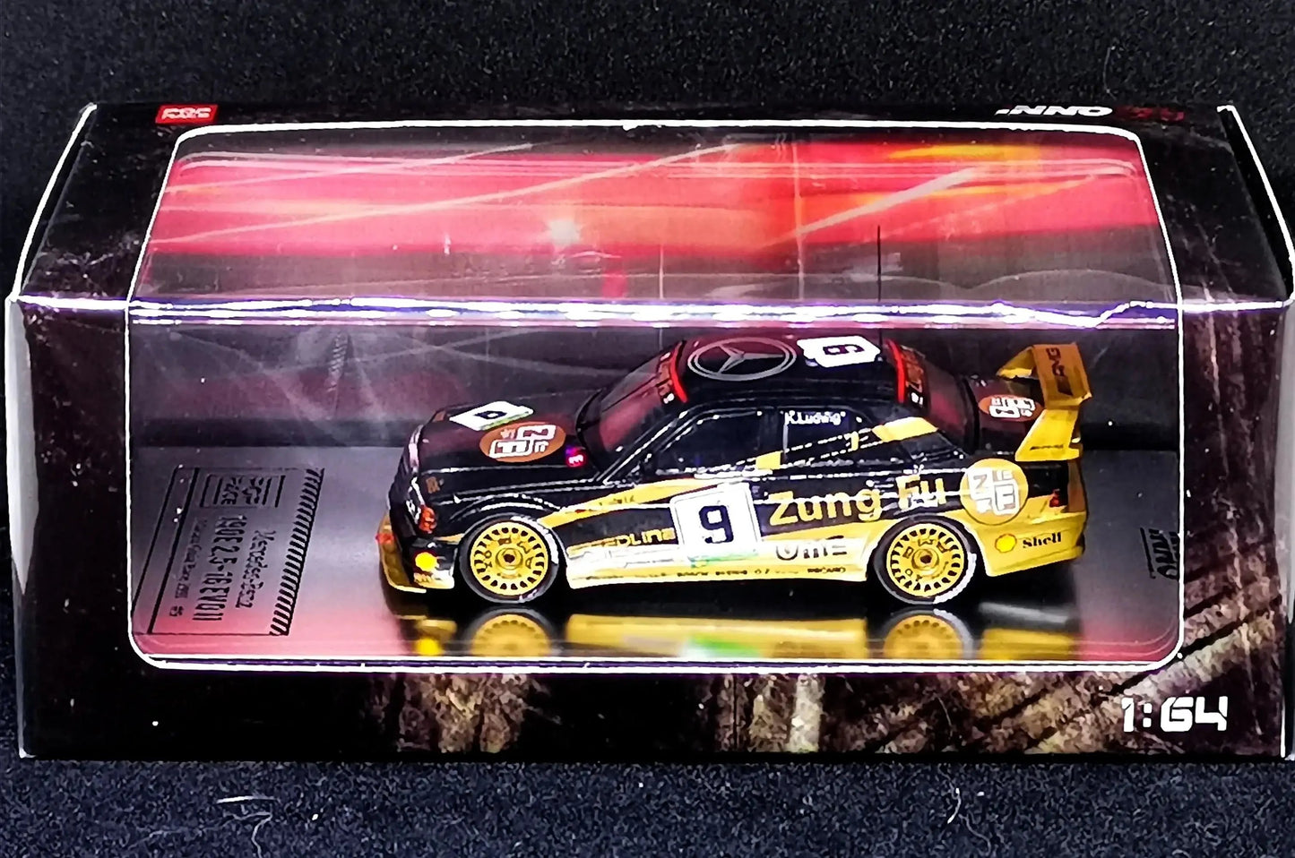Pop Race Mercedes Benz 190e Macau GP Edition Zung Fu #9-Pop Race--Mobile Garage HK