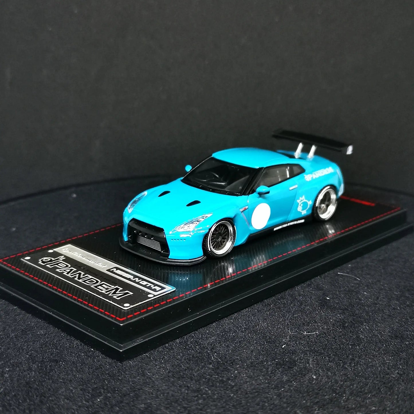 Ignition Model 1:64 Scale Pandem R35 GT-R (Turquoise Blue)-Ignition Mode-1:64-Mobile Garage HK