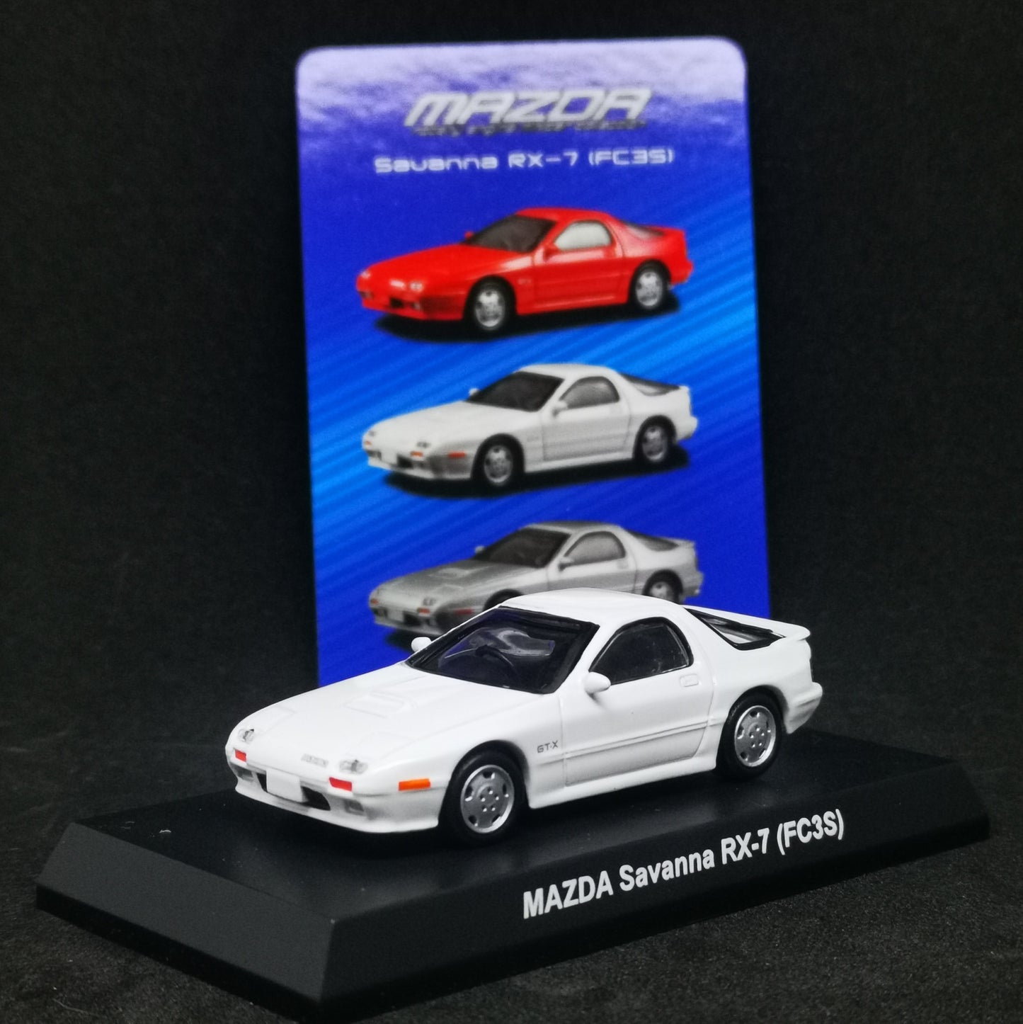 Kyosho Mazda Rotary Engine Collection RX-7 FC3S White