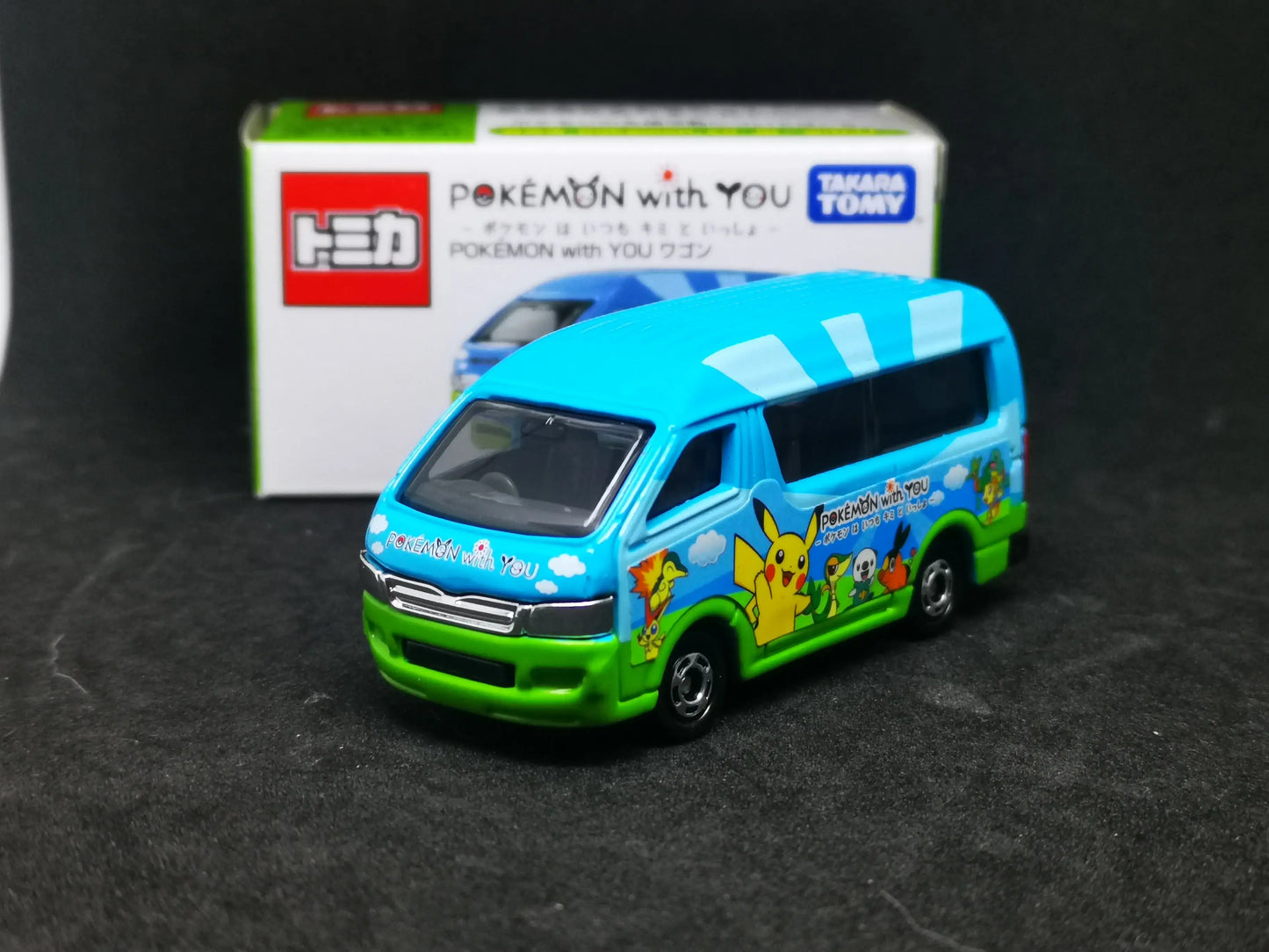 Tomica Pokemon Shop Exclusive Pokemon with you Toyota Hiace-Takara Tomy-Tomica Exclusive Series-Mobile Garage HK